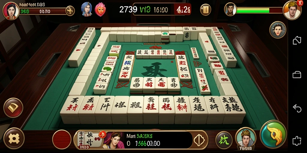 Screenshot gameplay <strong>2739</strong> yang menunjukkan momen seru saat bermain Mahjong.
