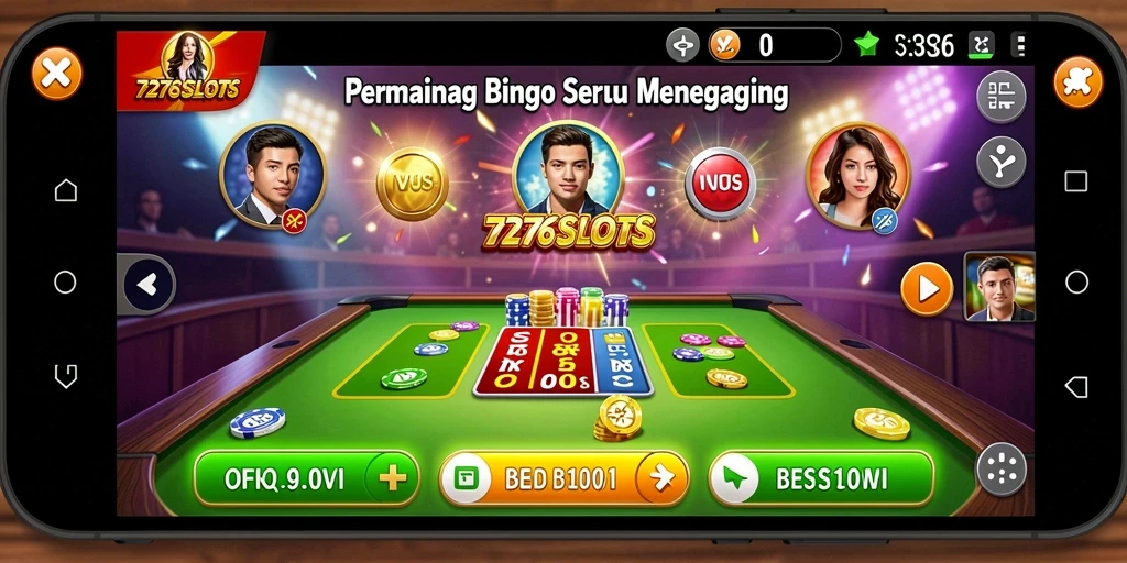 Tampilan gameplay 7276SLOTS yang penuh aksi dan seru.