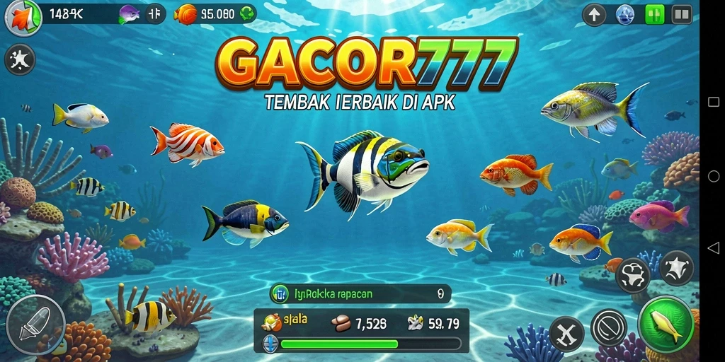 Tampilan menarik dari gameplay Tembak Ikan yang seru