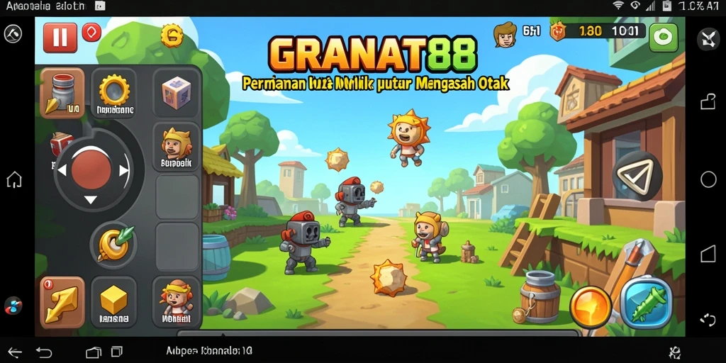 Tampilan gameplay menarik dari GRANAT88 yang penuh tantangan puzzle.