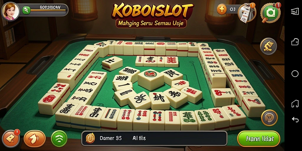 Tampilan gameplay seru dan menantang dari KOBOISLOT.